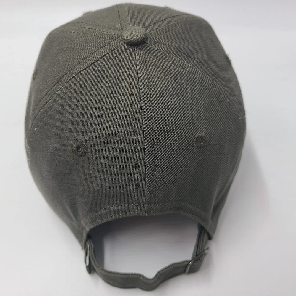 Youth Adidas Hat Strapback Green White Embroidered Logo Casual Cotton Sports Boy